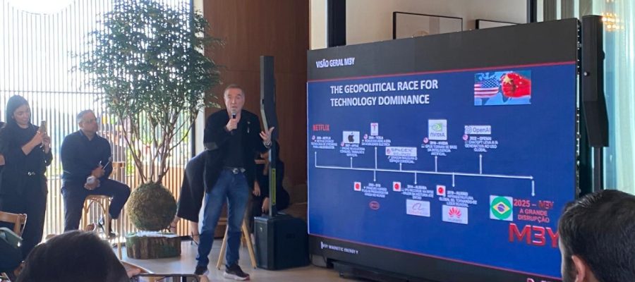 Eike Batista aponta biomassa, inteligência artificial e mineração como vetores da próxima onda de riqueza global