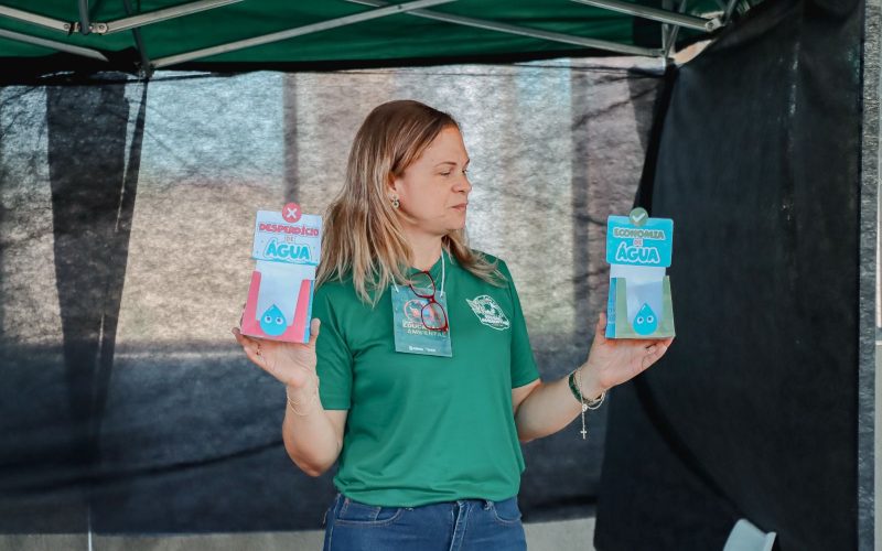 AMMA promove palestra sobre preservação da água para estudantes em Senador Canedo