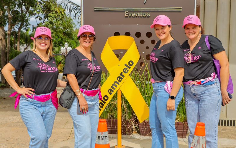 SMT promove ação educativa no trânsito durante Rally da Mulher em Senador Canedo