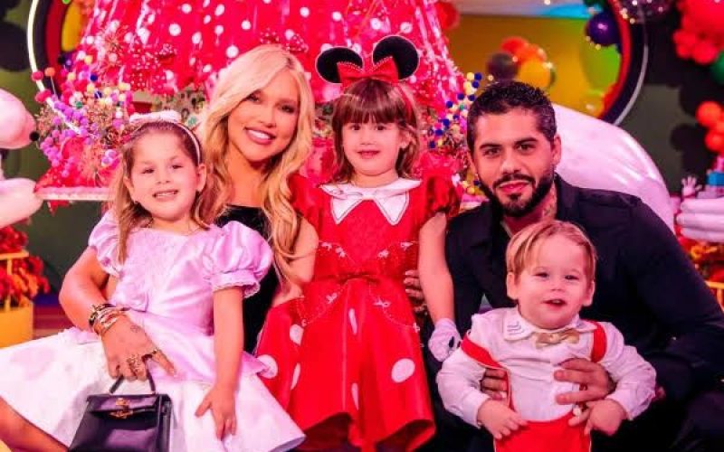 Vídeo de Virgínia e Zé Felipe em festa da filha viraliza nas redes