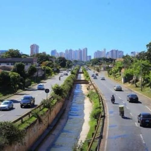 Prefeitura de Goiânia inicia intervenções para implantação da terceira faixa na Marginal Botafogo