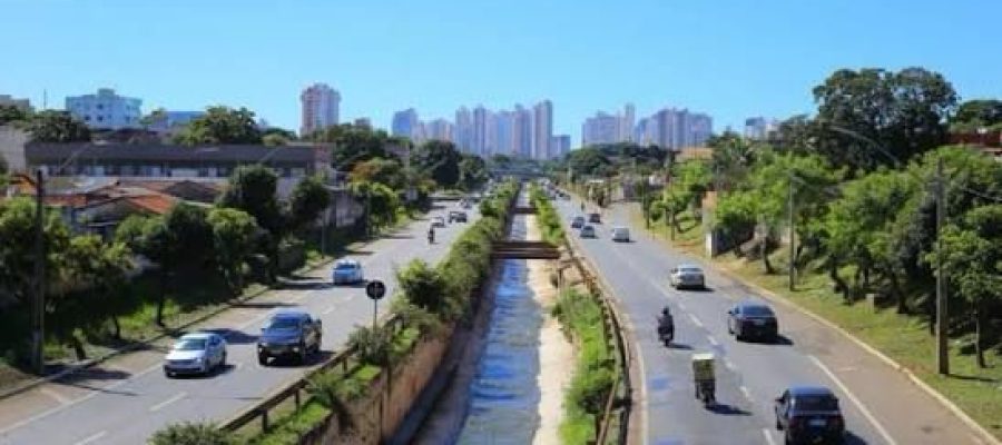 Prefeitura de Goiânia inicia intervenções para implantação da terceira faixa na Marginal Botafogo
