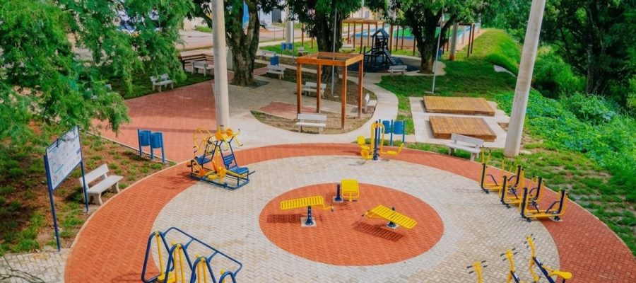 Praça Vitória será inaugurada nesta terça-feira (2) em Senador Canedo
