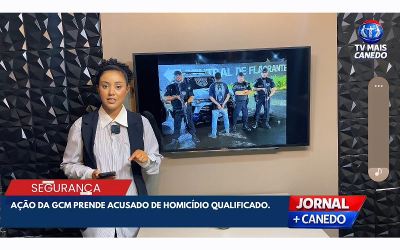 Ação da GCM prende acusado de homicídio qualificado.