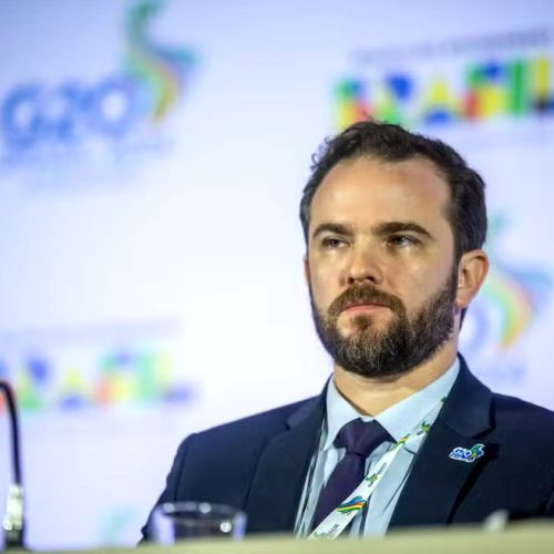 Dario Durigan, secretário-executivo do Ministério da Fazenda, em coletiva de imprensa.