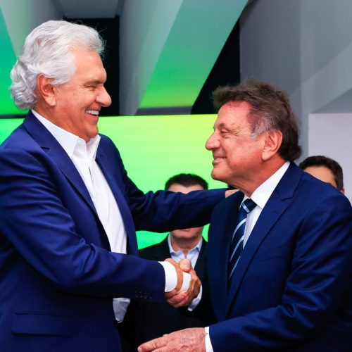 Ronaldo Caiado empossa Adib Elias como novo secretário de Infraestrutura de Goiás com meta de liderança nacional