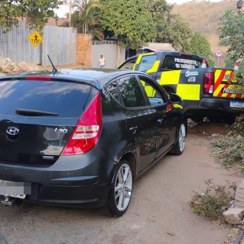 Senador Canedo: SMT remove veículo com mais de R$ 12 mil em débitos e infrações graves