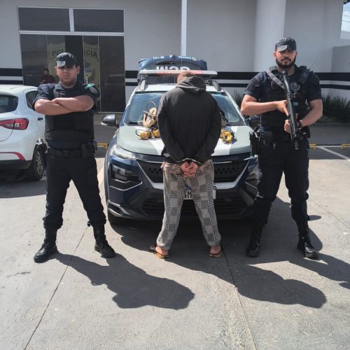 GCM de Senador Canedo recupera ferramentas furtadas e conduz suspeito à delegacia.