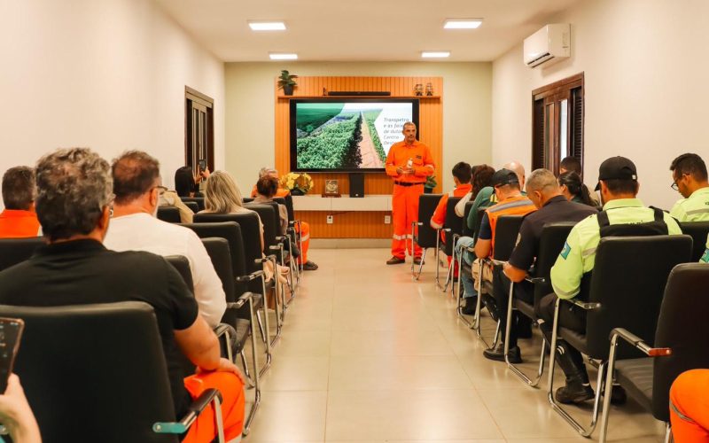 Senador Canedo reforça prevenção a emergências em parceria com a Transpetro.