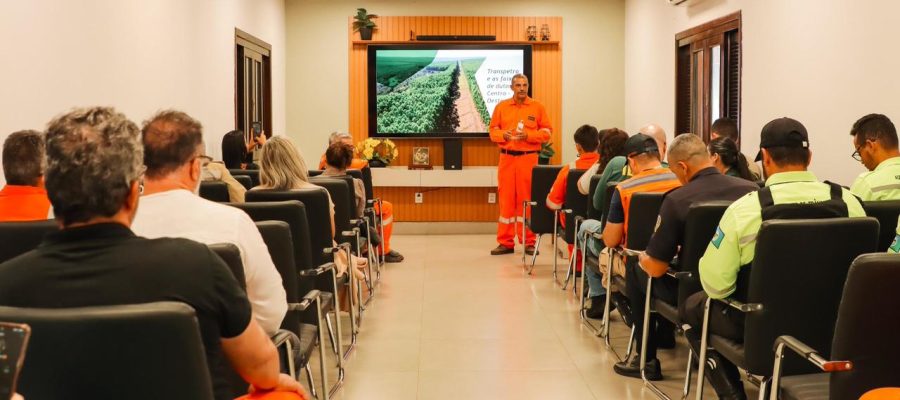 Senador Canedo reforça prevenção a emergências em parceria com a Transpetro.