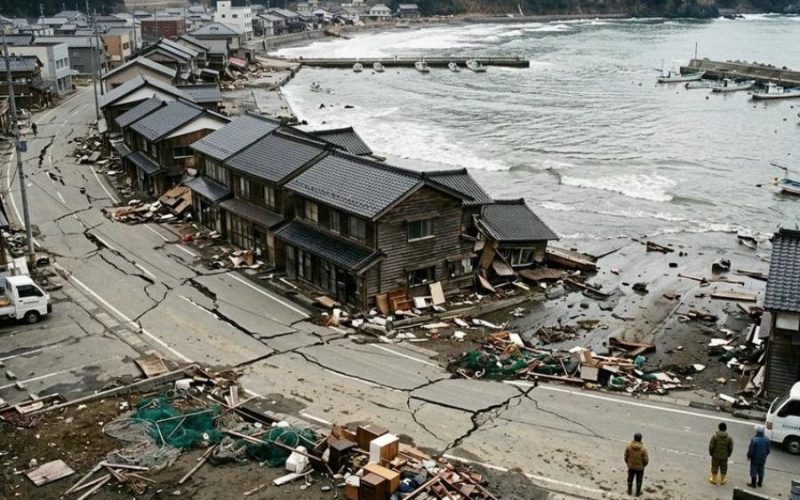 Terremoto de magnitude 7,5 atinge o Japão e gera alerta de tsunami