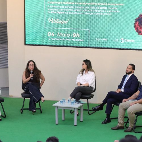 Senador Canedo realiza workshop sobre aplicação do ECA Digital no serviço público