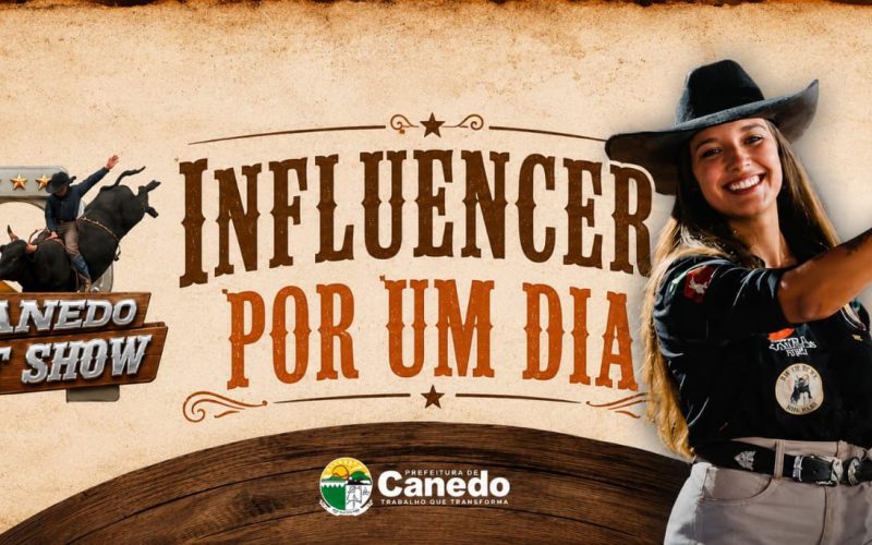Senador Canedo abre inscrições para projeto “Influencer por um Dia” no Canedo Fest Show