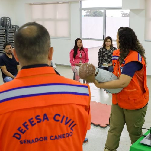 Servidores de Senador Canedo recebem treinamento de primeiros socorros