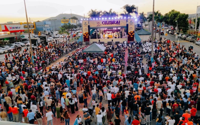 Quarta edição do Celebrai reúne mais de 5 mil pessoas na Praça Criativa Central