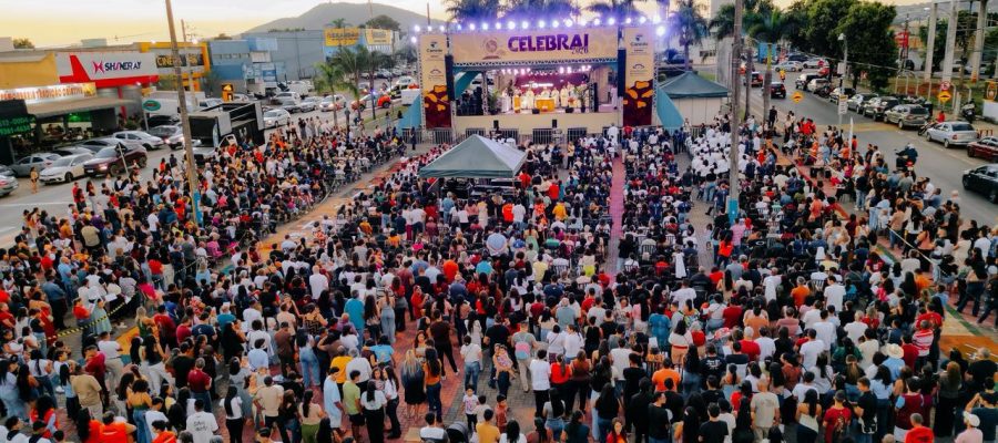 Quarta edição do Celebrai reúne mais de 5 mil pessoas na Praça Criativa Central