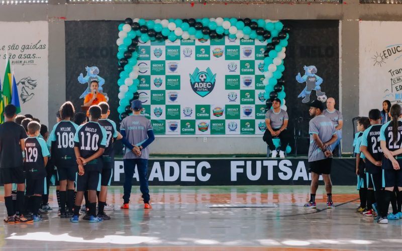 Abertura da Copa ADEC de Futsal reúne jovens atletas em Senador Canedo