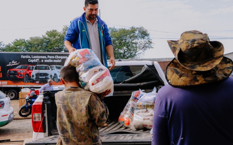 Prefeitura inicia entrega dos alimentos arrecadados no Canedo Fest Show 2026