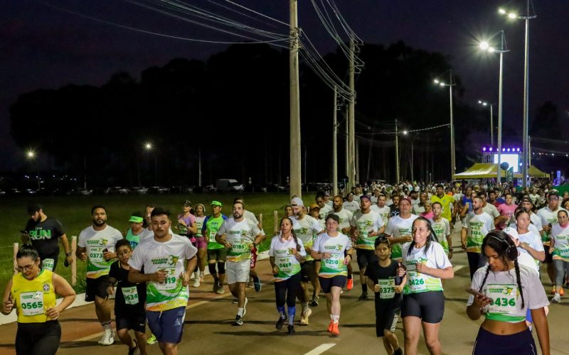 Mais de mil atletas participam da Corrida de Rua que celebra os 37 anos de Senador Canedo
