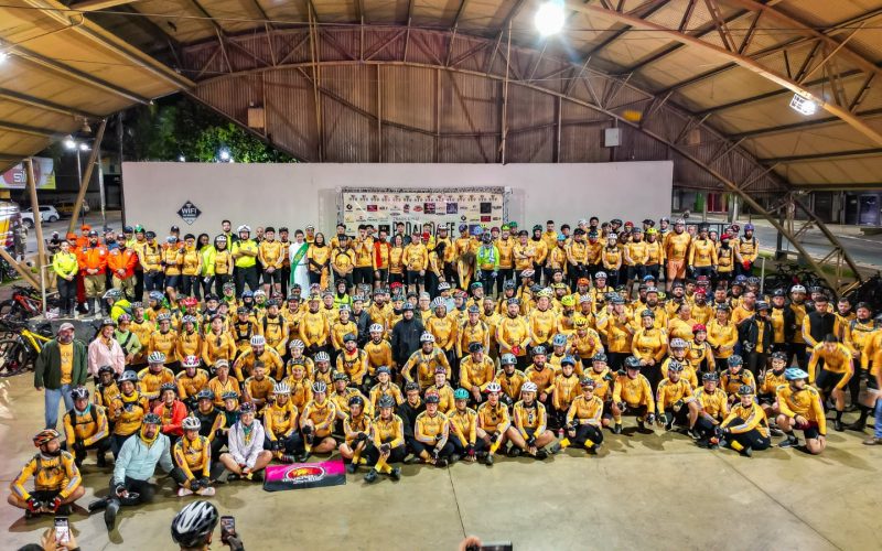 Pedal da Fé 2026 reúne mais de 250 ciclistas entre Senador Canedo e Trindade
