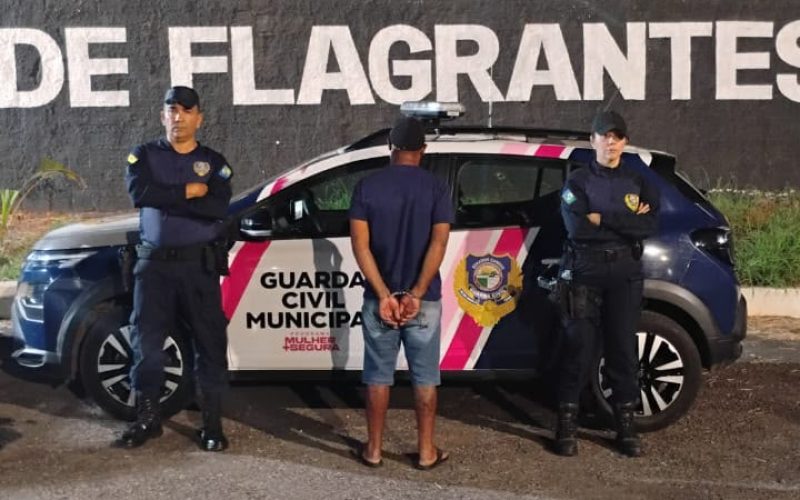 GCM de Senador Canedo detém homem por descumprimento de medida protetiva