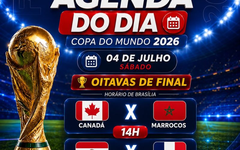 Copa do Mundo 2026: veja os jogos deste sábado (4) e entenda o início das oitavas de final