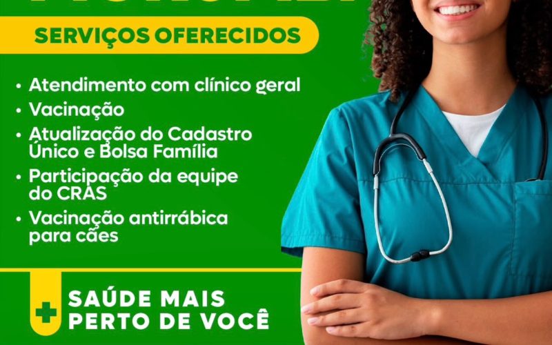 Ação de saúde e assistência chega à Região do Morumbi em Senador Canedo