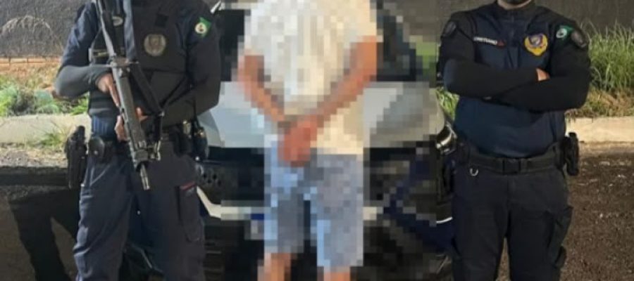 Homem é preso em flagrante por agredir companheira em Senador Canedo