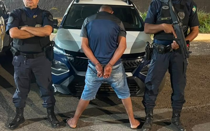 Agressão contra mulher termina com prisão em flagrante durante operação da Guarda Municipal em Senador Canedo