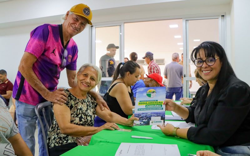 Mais de 6 mil famílias já receberam suas escrituras em Senador Canedo; nova entrega beneficia moradores do Bairro JK