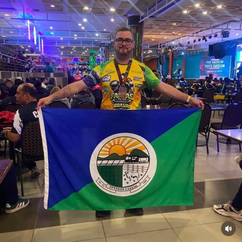 Atleta de Senador Canedo conquista bronze no Pan-Americano de Kickboxing no Chile