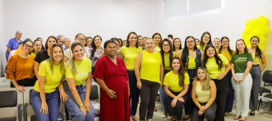 Maternidade de Senador Canedo promove encontro sobre amamentação durante o Agosto Dourado