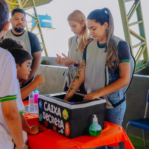 SEGURANÇA NO PRATO: escolas de Senador Canedo recebem ações sobre cuidados com os alimentos