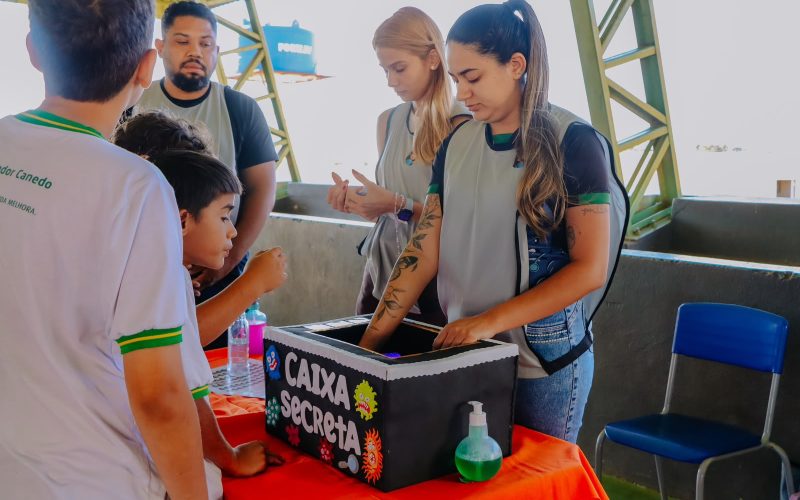 SEGURANÇA NO PRATO: escolas de Senador Canedo recebem ações sobre cuidados com os alimentos