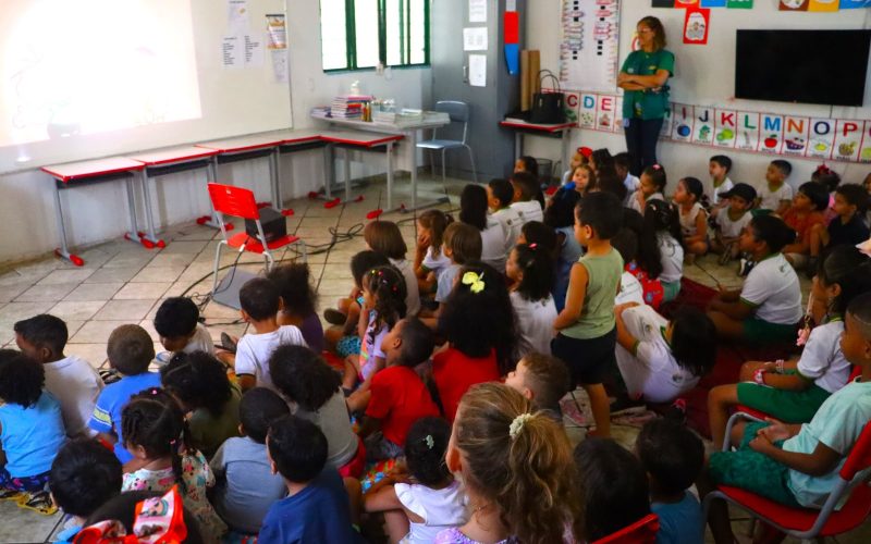 SUSTENTABILIDADE DESDE CEDO: Cineminha Verde leva educação ambiental para crianças em Senador Canedo