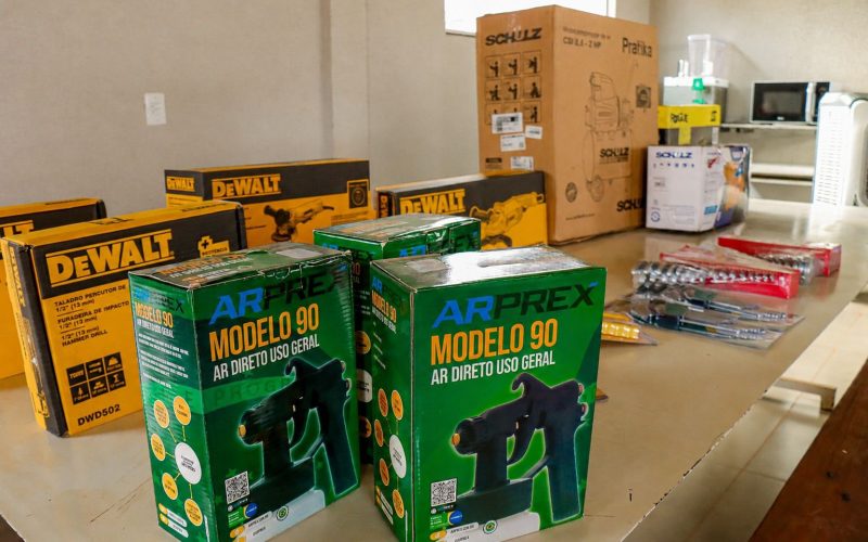 Novos equipamentos reforçam equipes de manutenção da Seinfra em Senador Canedo