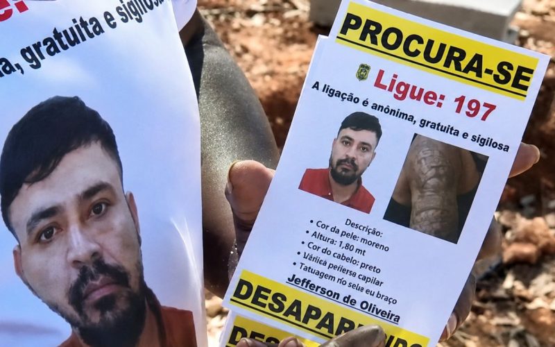 Após 40 dias, filho de Marceneiro desaparecido diz acreditar que pai está vivo