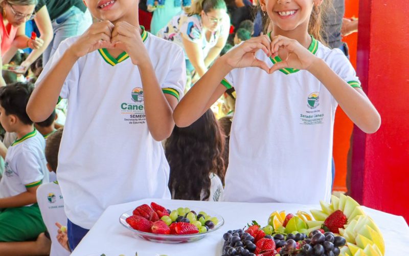 Teatro sobre alimentação saudável alcança mais de 6,3 mil crianças em Senador Canedo