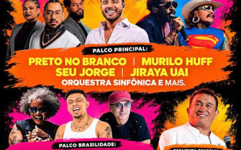 Goiânia celebra 93 anos com 229 atrações e programação especial no dia 24 de outubro
