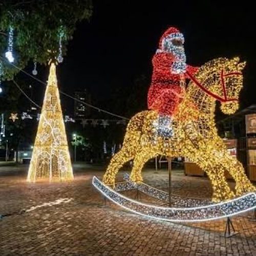 Natal no Mutirama terá túnel de luz, Papai Noel e polo gastronômico; veja quando começa