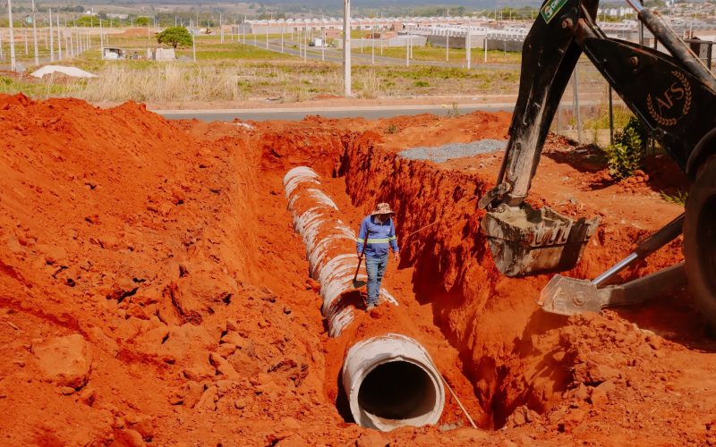 Campo das Flores começa a ganhar infraestrutura para receber novas moradias em Senador Canedo