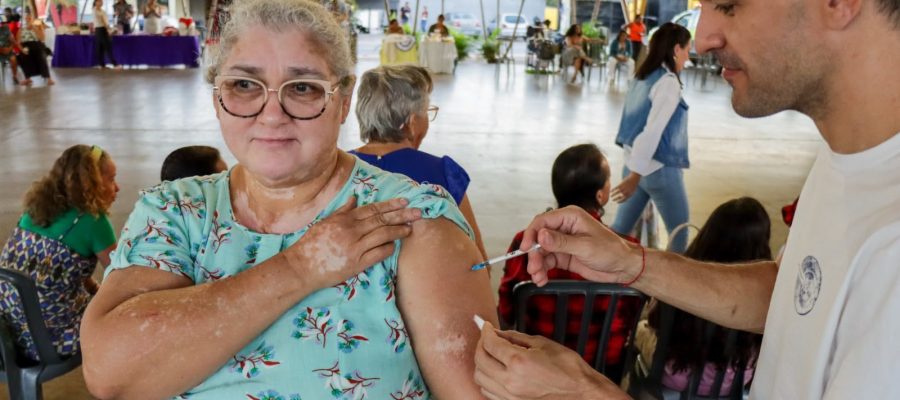 Senador Canedo inicia vacinação Pneumocócica 20 para idosos a partir de 85 anos