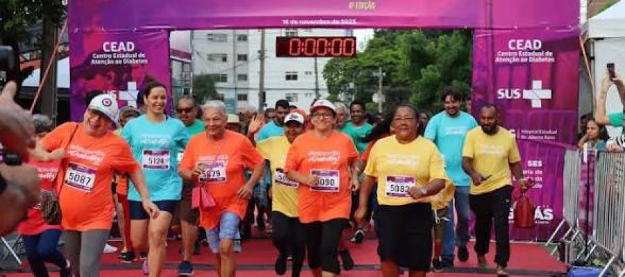 Corrida colorida contra o diabetes abre inscrições em Goiânia; veja como participar