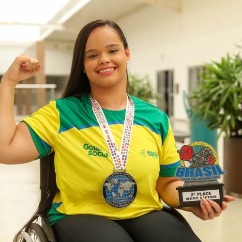 Atleta de Senador Canedo conquista título mundial e destaca força do paradesporto no município