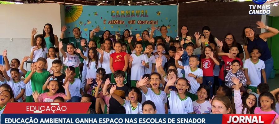Projeto Vozes da Natureza promove consciência ambiental com teatro de fantoches em escola