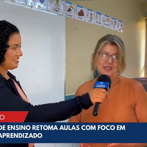 Volta às aulas na rede municipal de Senador Canedo