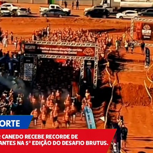 Senador Canedo recebe evento esportivo brutus com desafios de resistência física