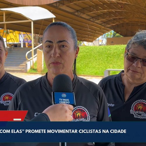 Passeio ciclístico Pedalando com Elas celebra Mês das Mulheres em Senador Canedo