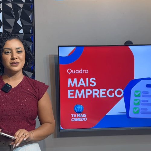 SEMTRAE divulga vagas de emprego semanalmente na TV Mais Canedo para fortalecer a empregabilidade local