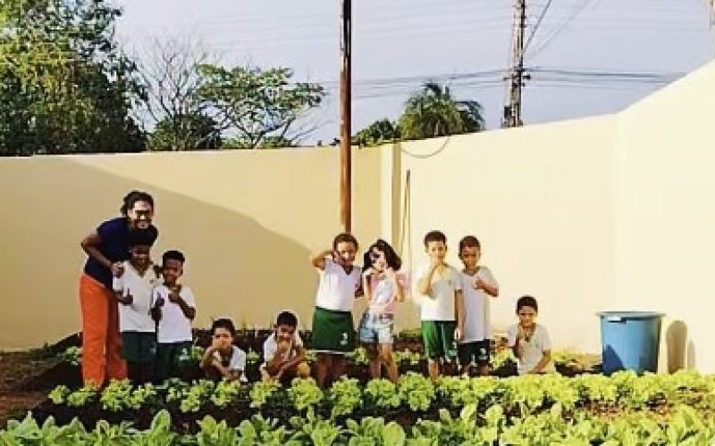 Escola José Botelho conscientiza crianças sobre meio ambiente com projetos práticos